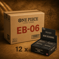 ONE PIECE Card Game EB06 - Sealed Case 12 Booster Boxes (English) - PRE-ORDER