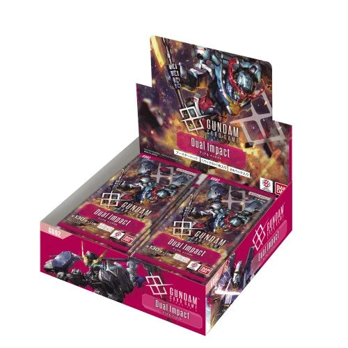 Gundam Card Game - Dual Impact GD-02 Booster Display English