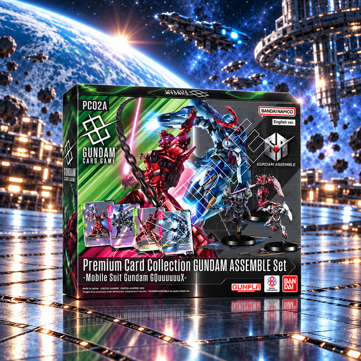 Gundam Card Game –Premium Card Collection Set Mobile Suit - PC02A