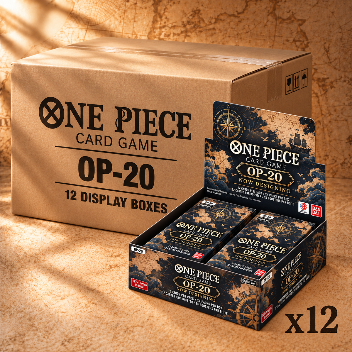 OP-20 - Sealed Case 12 Booster Boxes (English) - PRE-ORDER