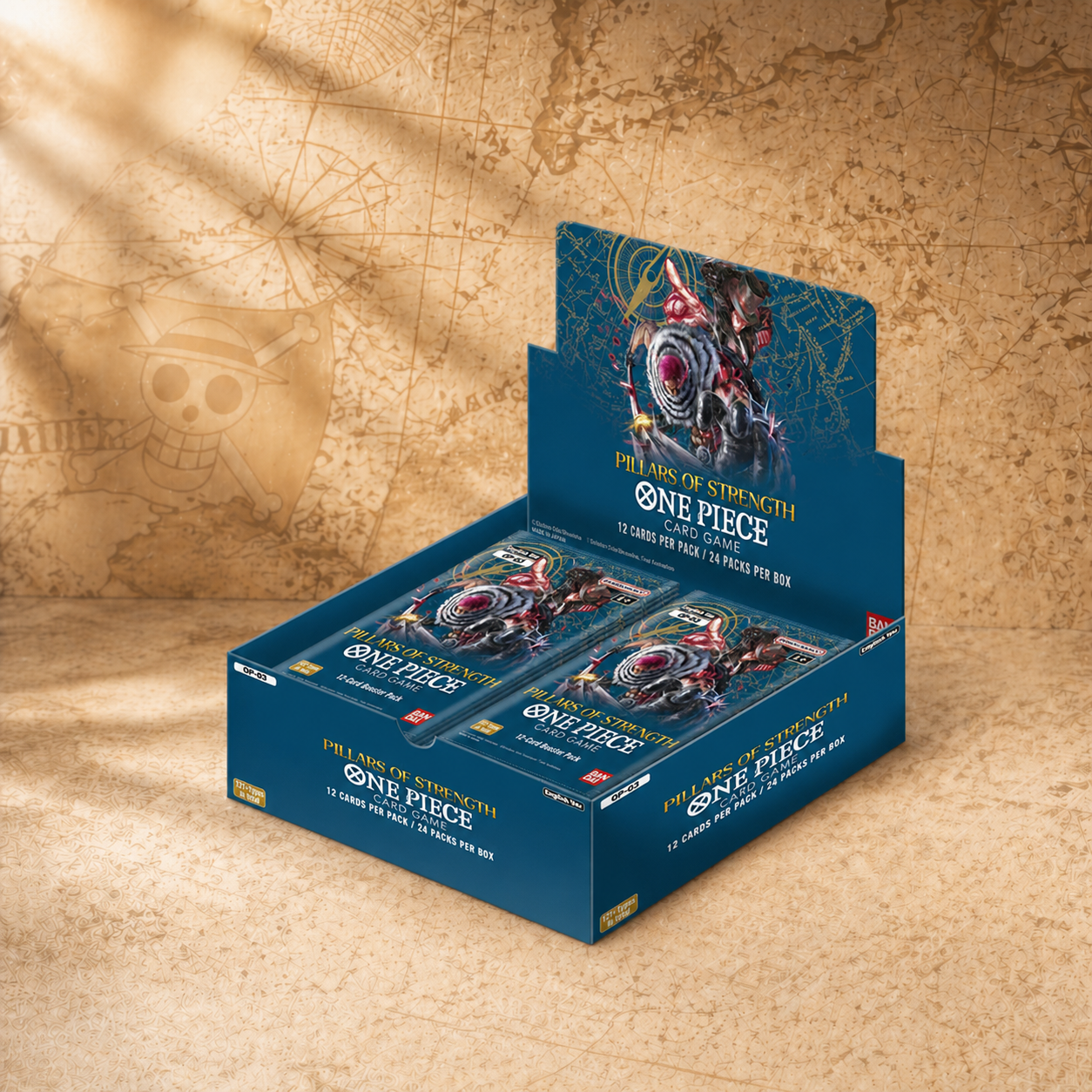 OP-03 Pillars of Strength Booster Box Display (ENGLISH)