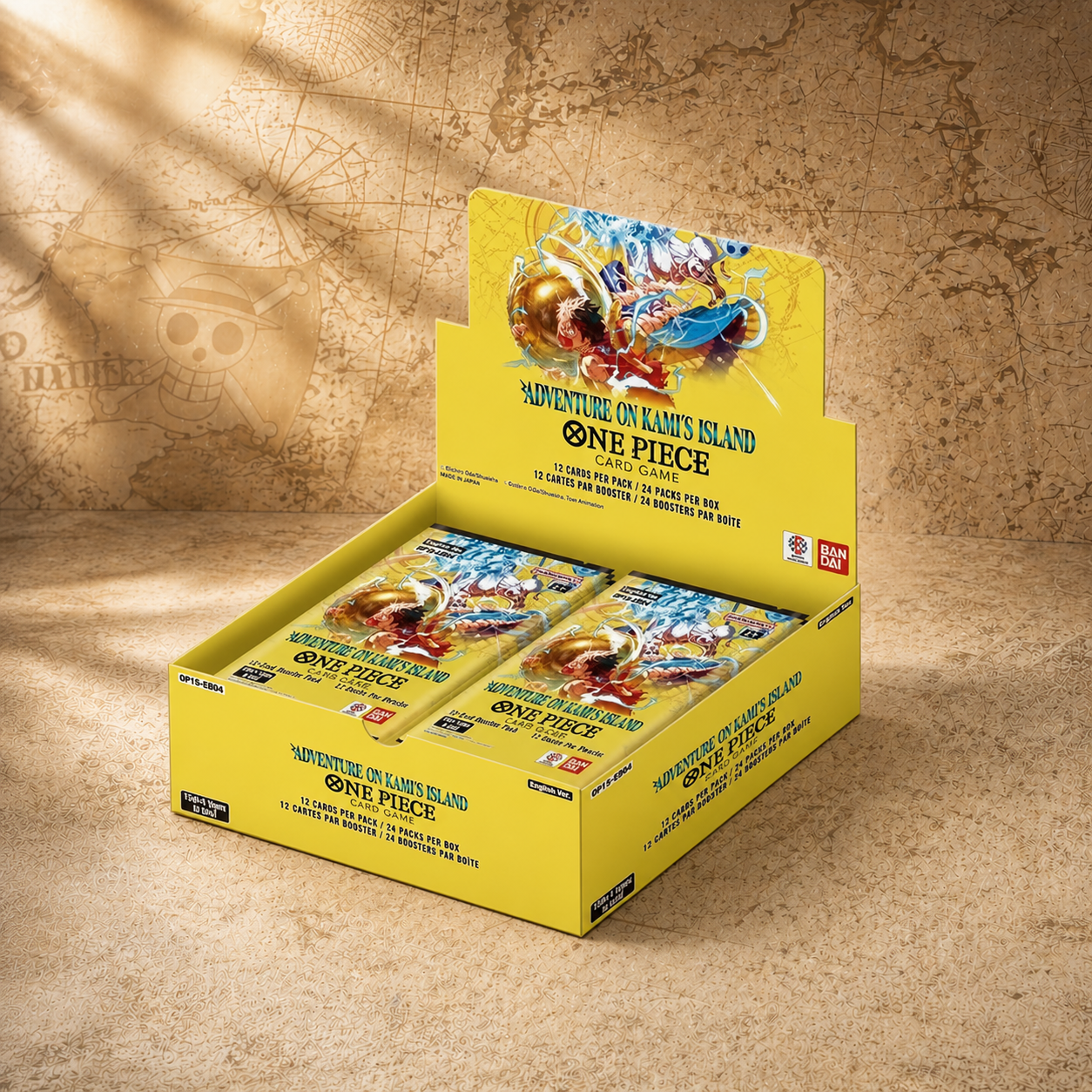 OP-15 Adventure on Kami’s Island + EB04 – Booster Box (ENGLISH)