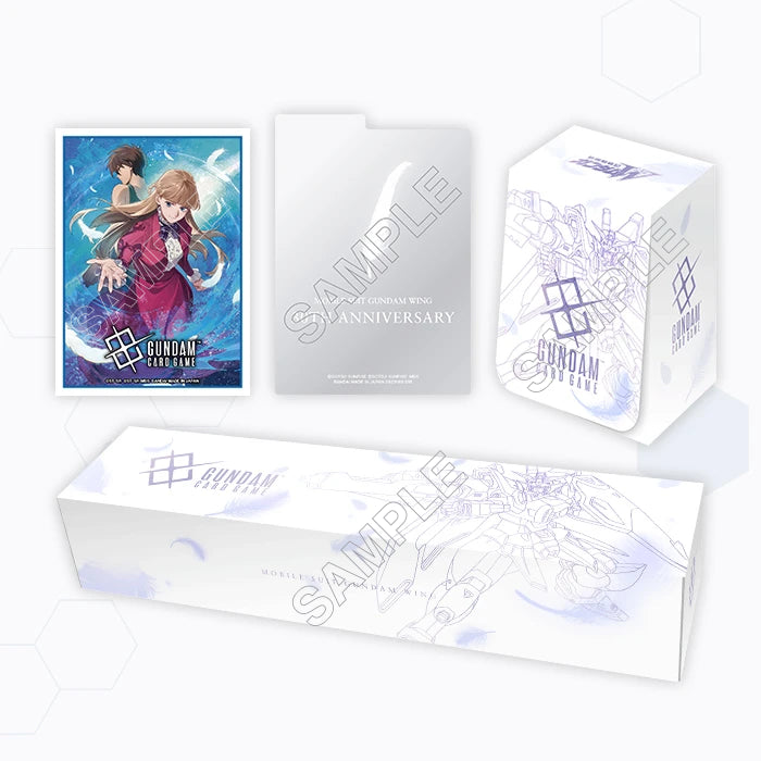 Gundam Card Game – Premium Accessory Set Mobile Suit Gundam Wing PB-01 English