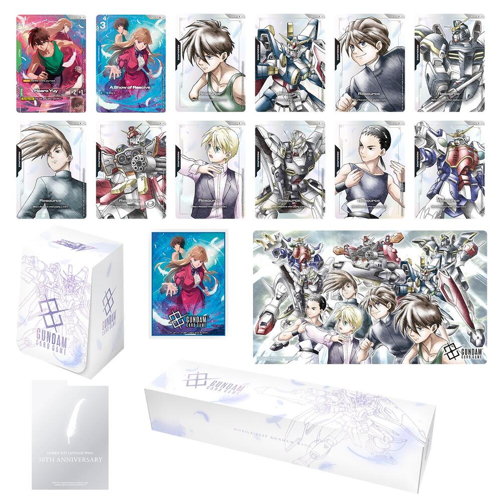Gundam Card Game – Premium Accessory Set Mobile Suit Gundam Wing PB-01 English