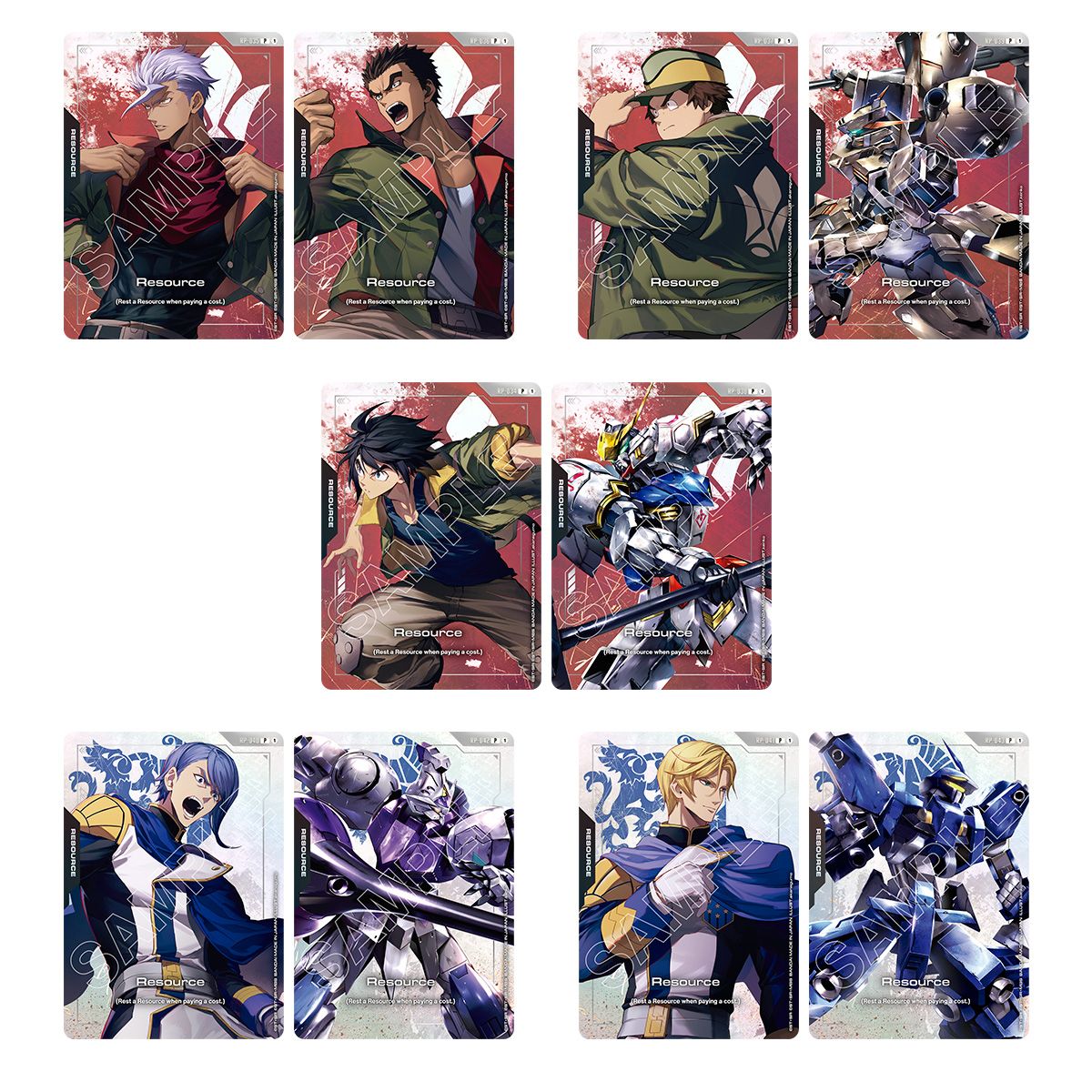 Gundam Card Game – Premium Accessory Set Mobile Suit: Iron-Blooded Orphans PB-02 English
