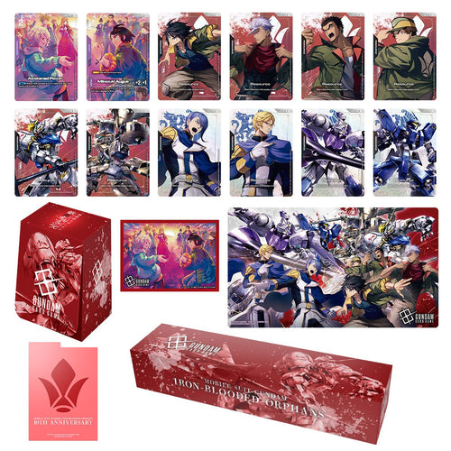 Gundam Card Game – Premium Accessory Set Mobile Suit: Iron-Blooded Orphans PB-02 English