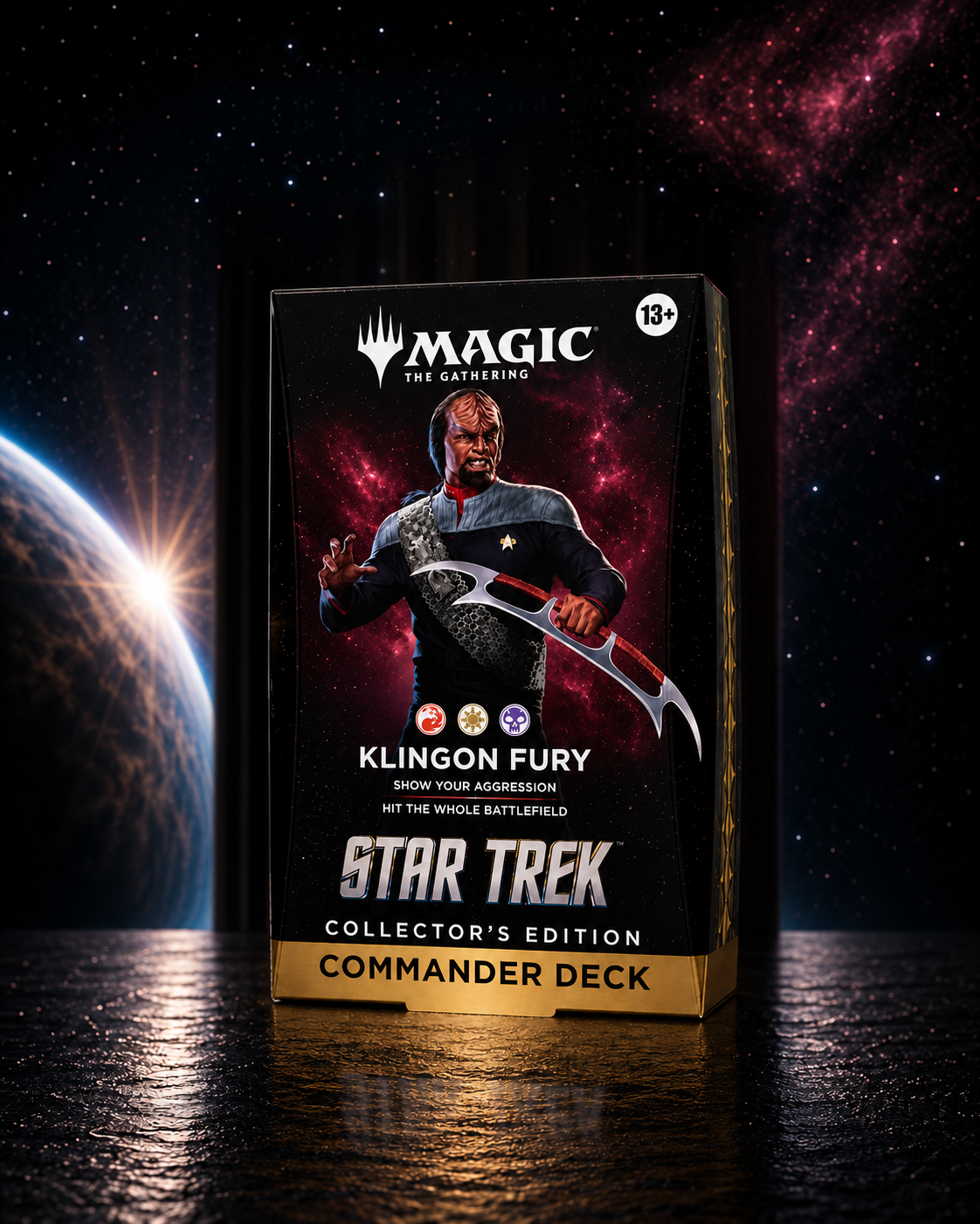 Magic the Gathering: Star Trek - Klingon Fury Collector's Edition Commander Deck - PRE-ORDER