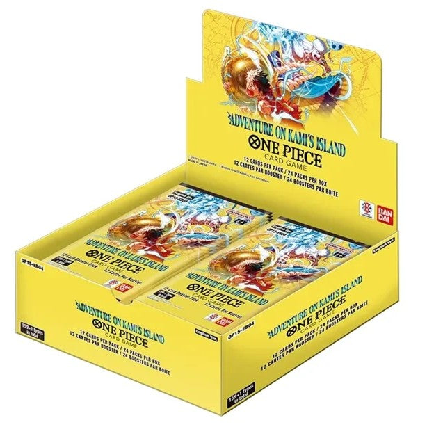 OP-15 Adventure on Kami’s Island + EB04 – Booster Box (ENGLISH)