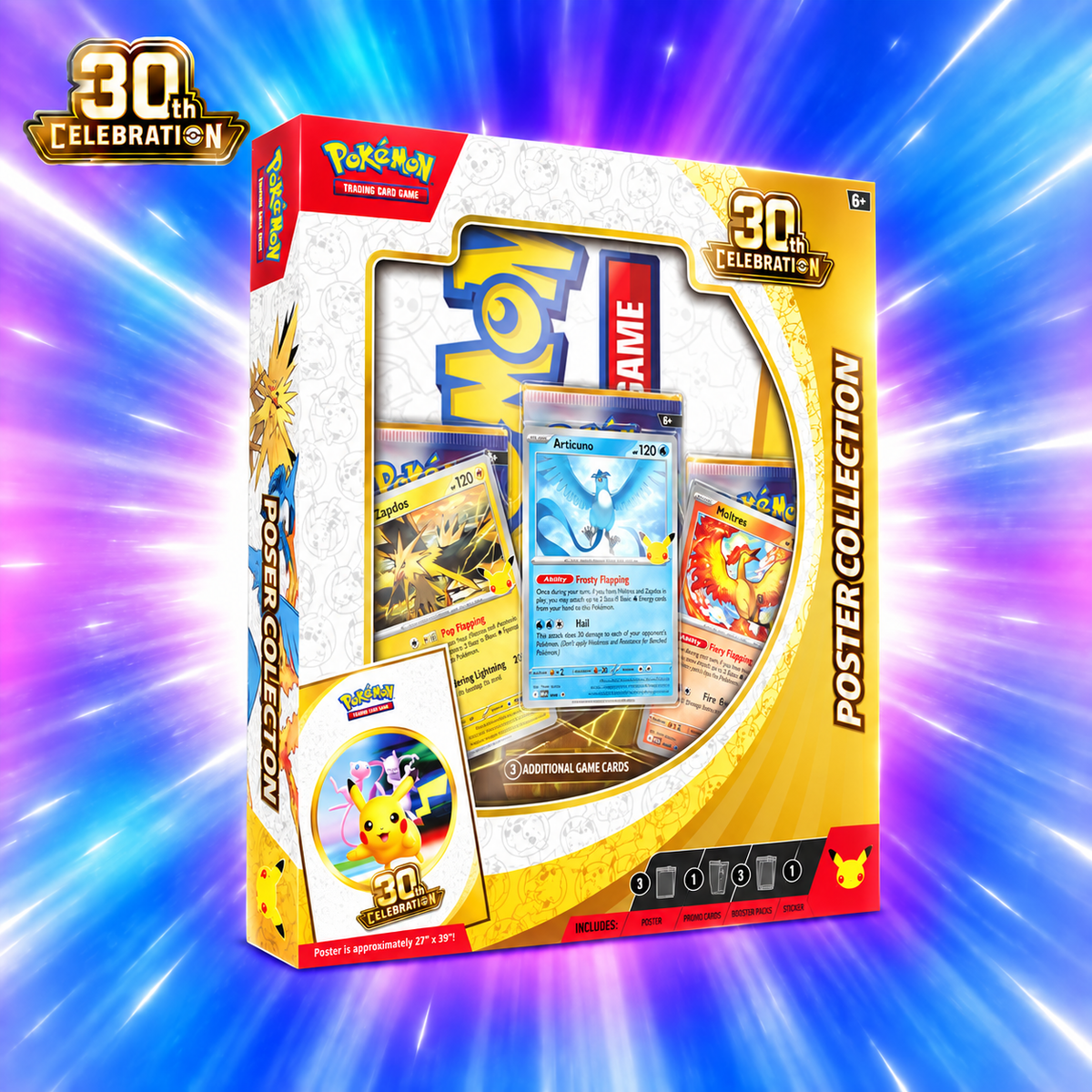Pokémon TCG: 30th Celebration Poster Collection